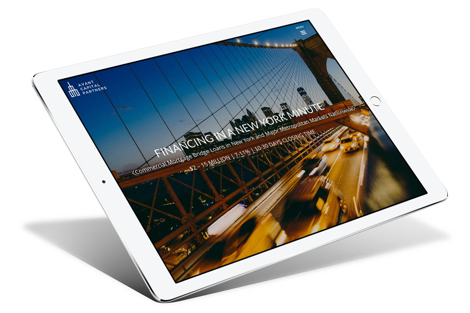 corporate real estate web design