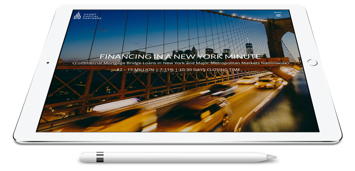 corporate real estate web design