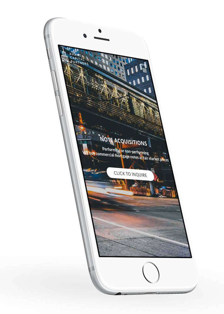 responsive corporate real estate web design