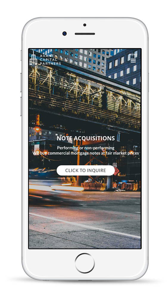 responsive corporate real estate web design