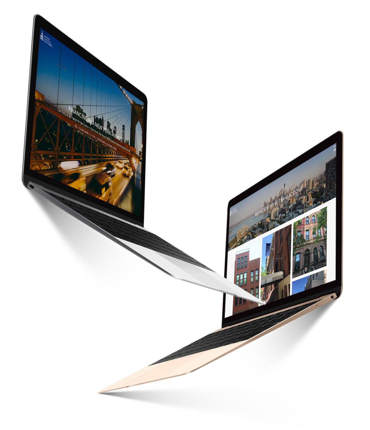 responsive corporate real estate web design