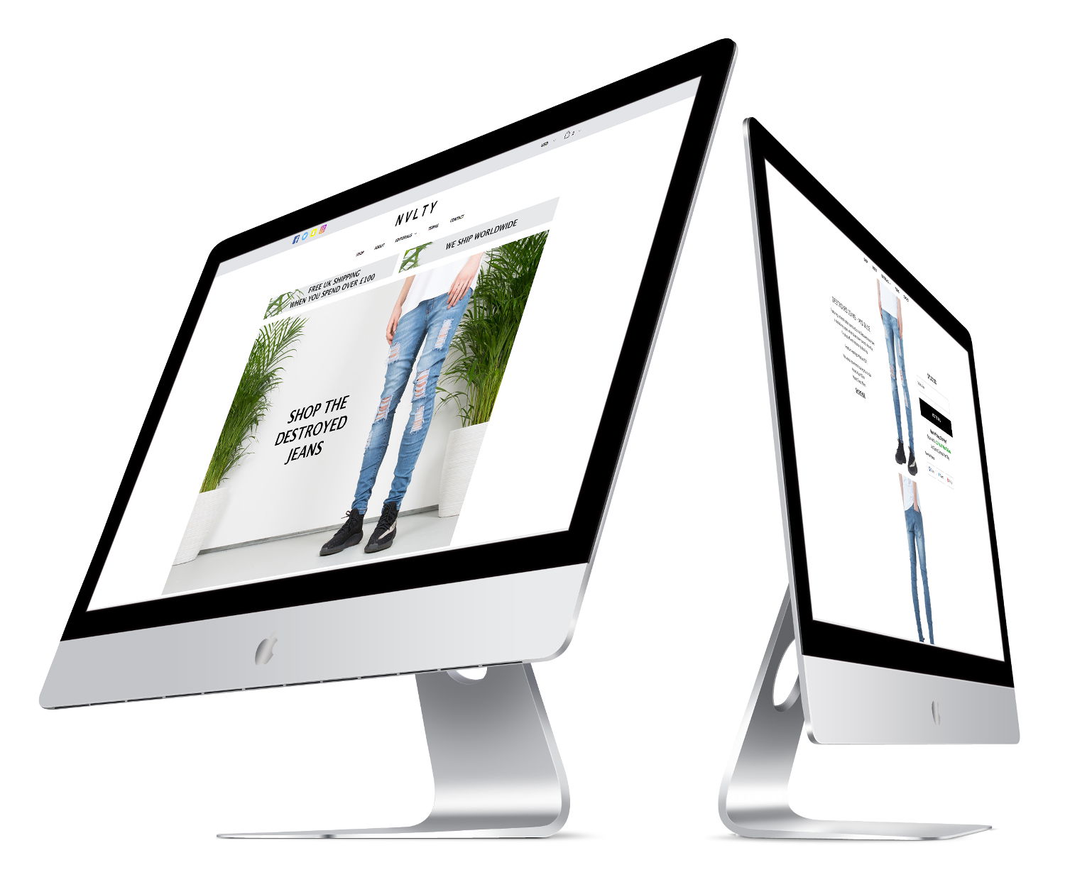 shopify plus development IMAC_NVLTY