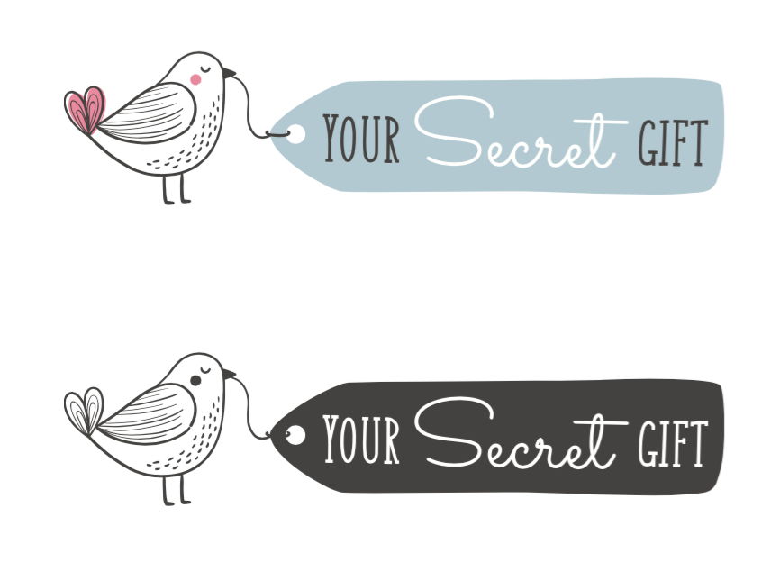 yoursecret gift logo featuring bird