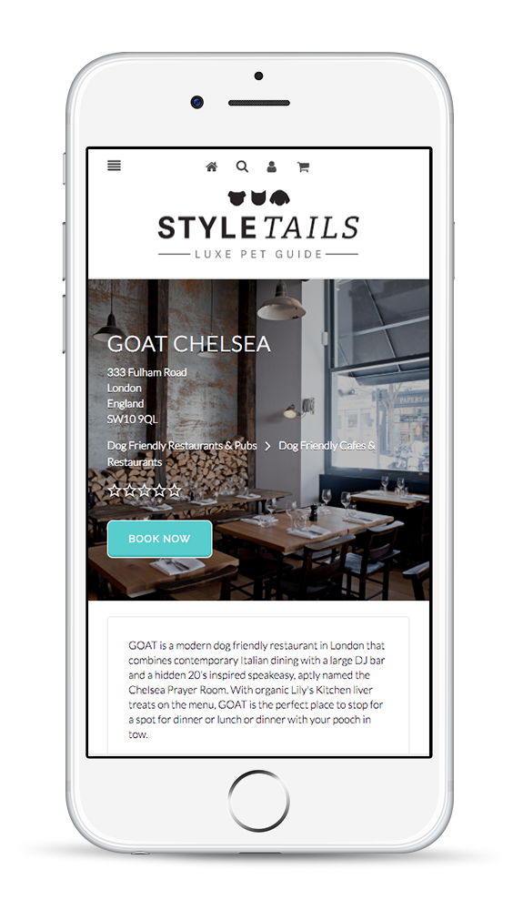 shopify plus development IPHONE_FRONT_1_luxepetguide