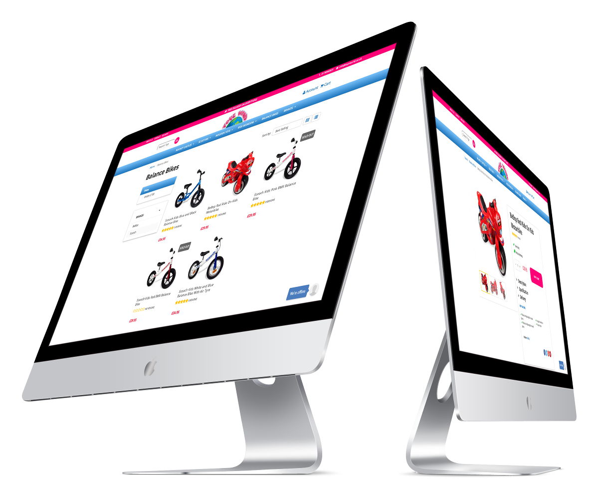 shopify theme for toy shop screenshot