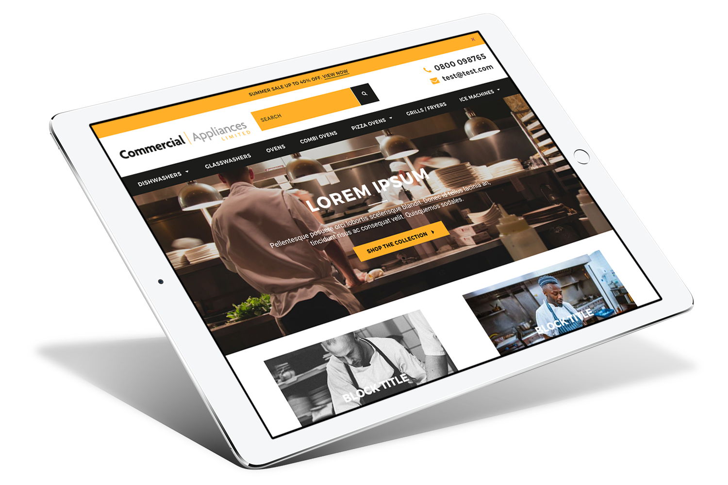 lead based shopify theme screenshot