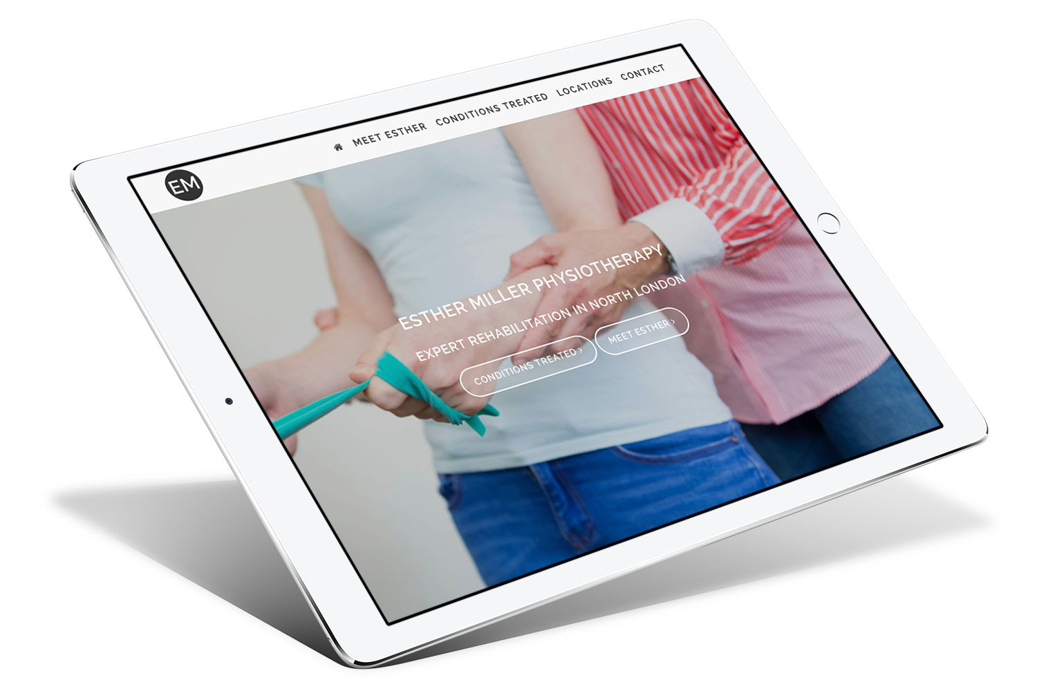 custom wordpress theme for physiotherapist