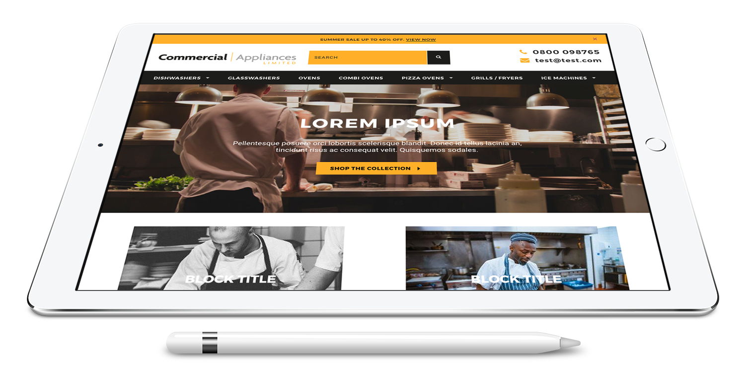 lead based shopify theme screenshot