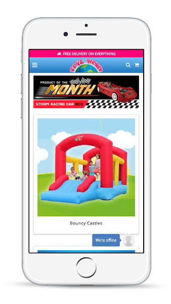 shopify theme for toy shop screenshot