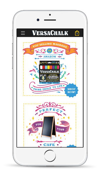 shopify theme for stationary company screenshot