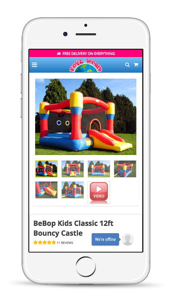 shopify theme for toy shop screenshot