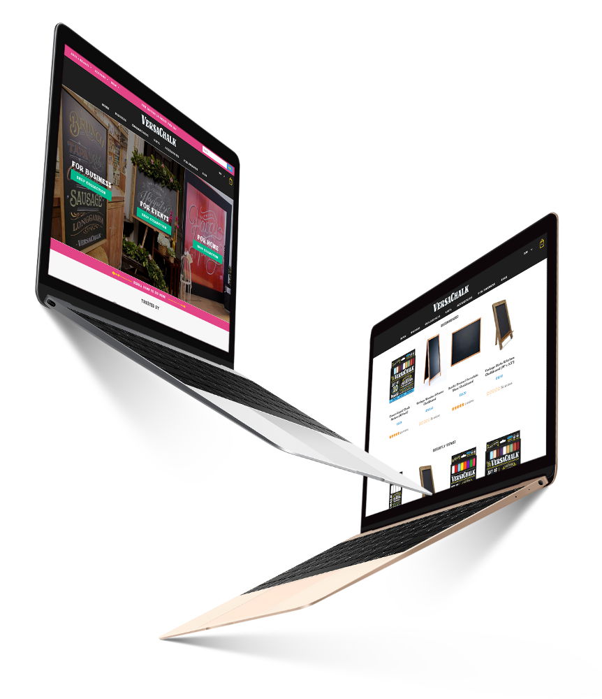 shopify theme for stationary company screenshot