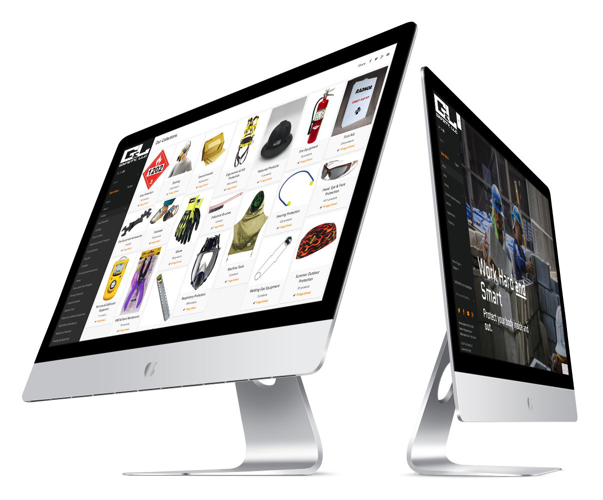 Shopify Design & Development for safety website screenshot