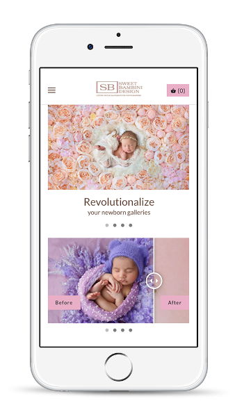 Shopify Design & Development for photographer screenshot