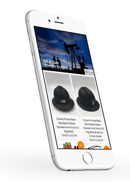 Shopify Design & Development for safety website screenshot