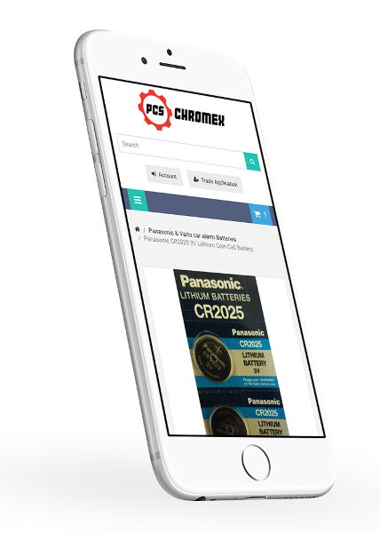 Shopify Design & Development for spare part website screenshot