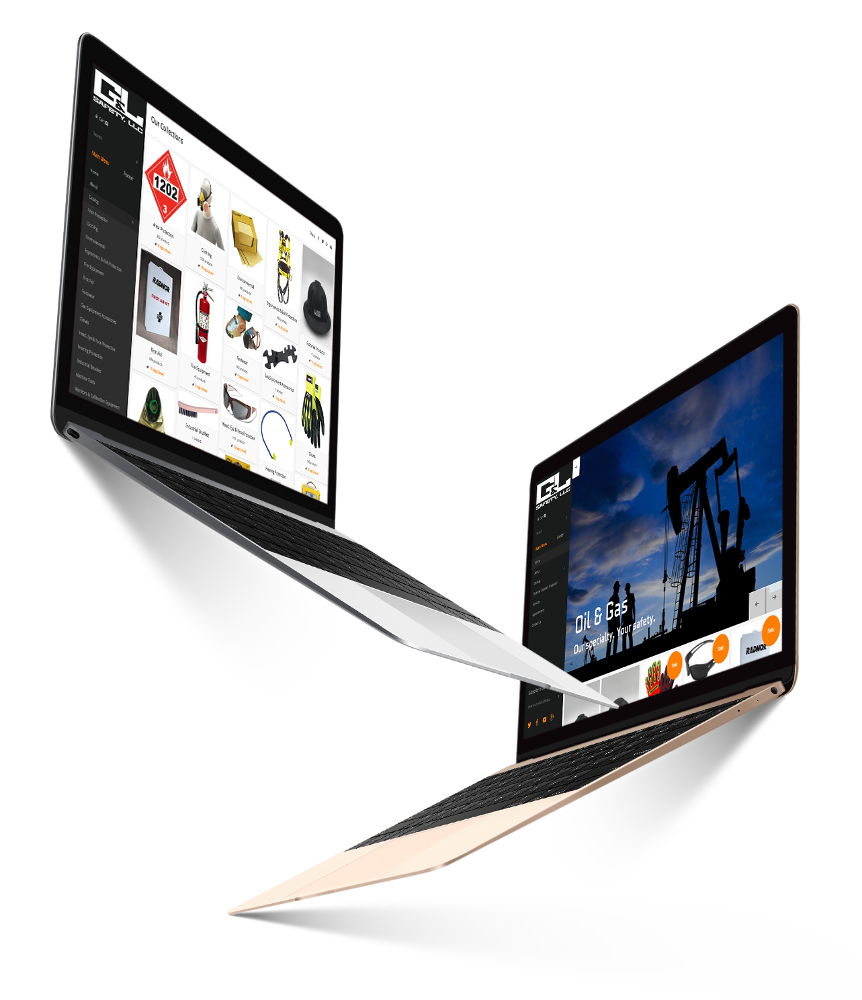 Shopify Design & Development for safety website screenshot