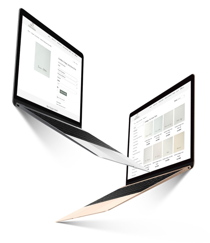 Shopify Design & Development for paint website screenshot