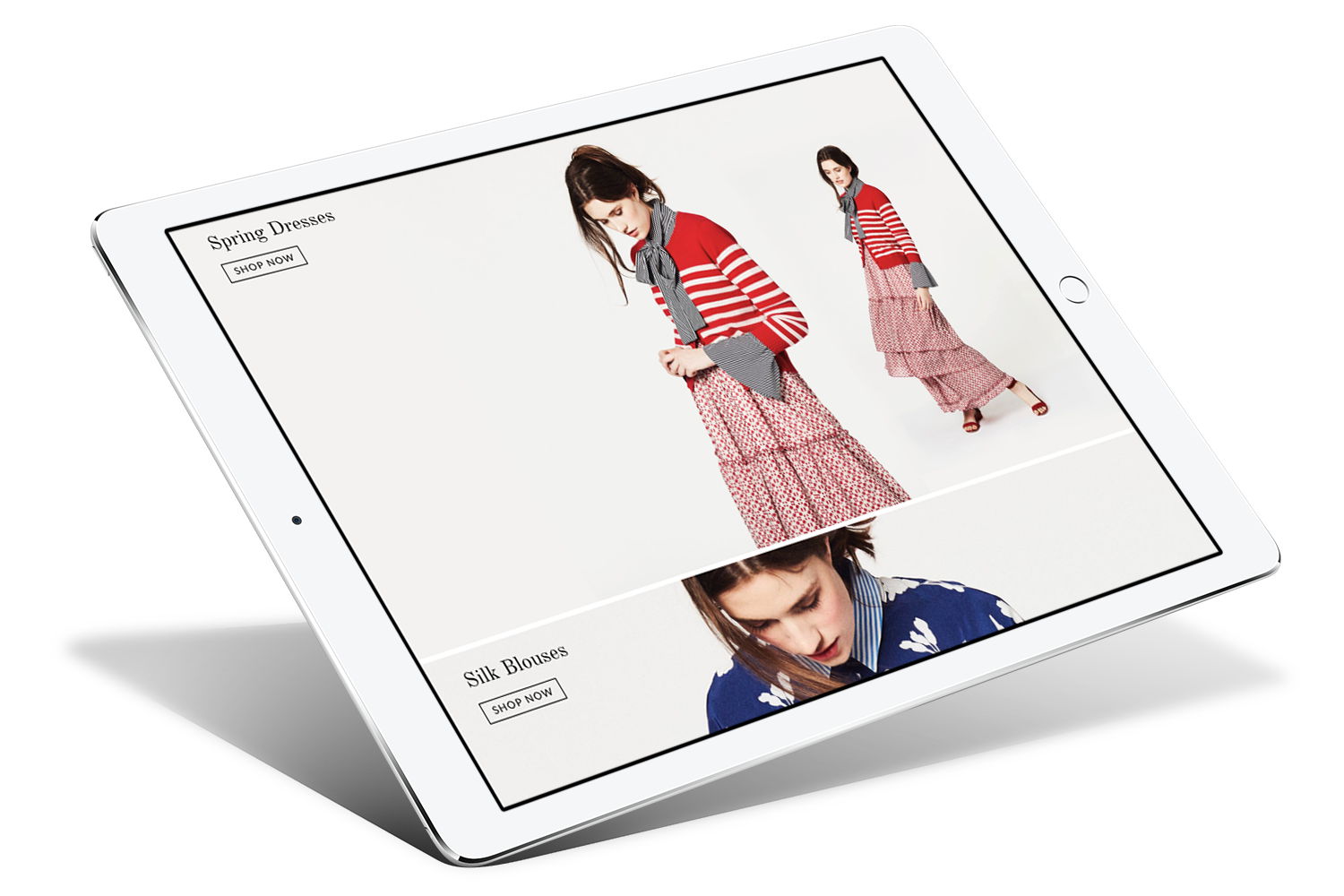 Shopify developers fashion theme design IPAD_ANGLE_2_aybi.com