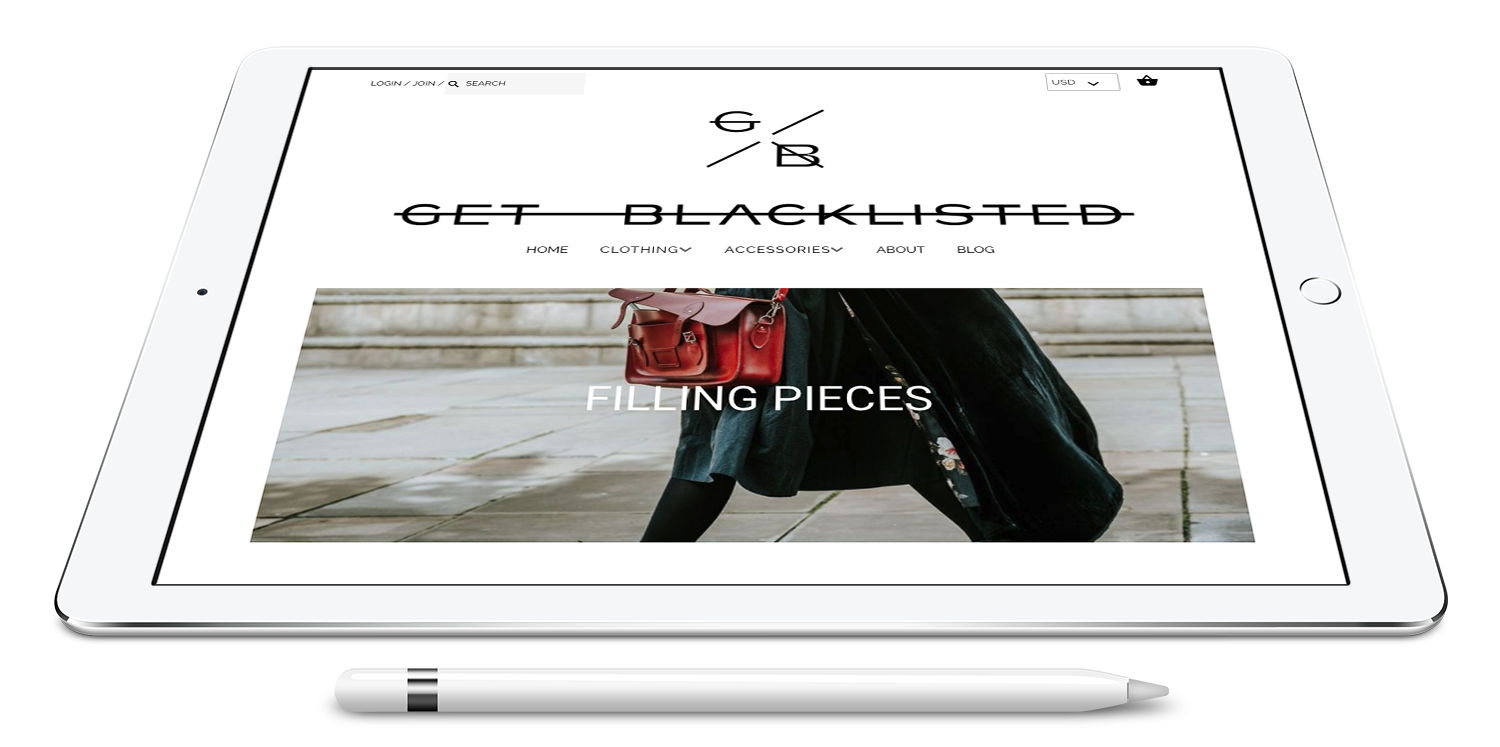 shopify fashion designers mockup