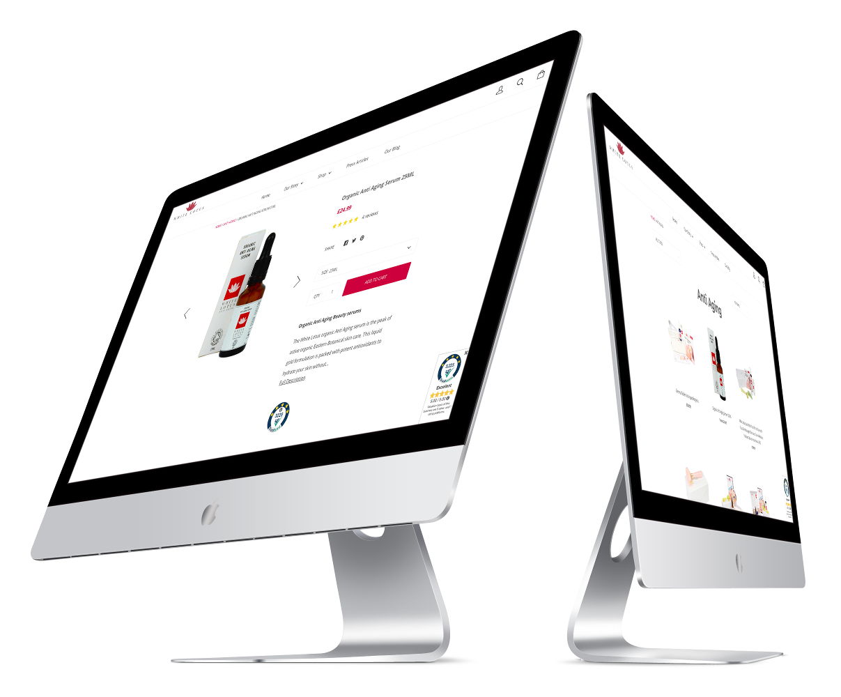 medical Shopify development screenshot