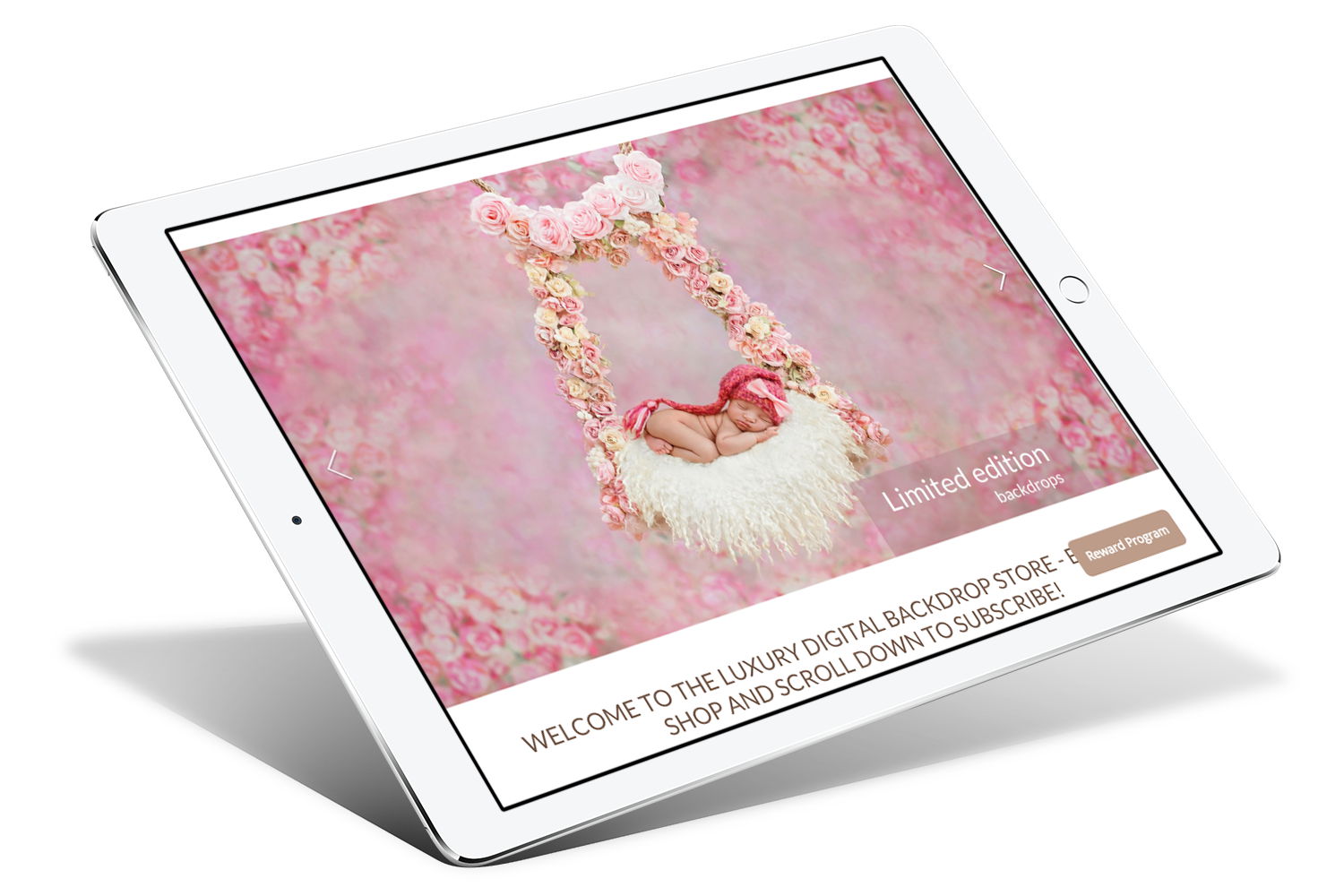 shopify development downloadable screenshot baby