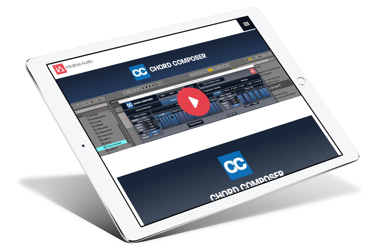 shopify development intuitive audio screenshot