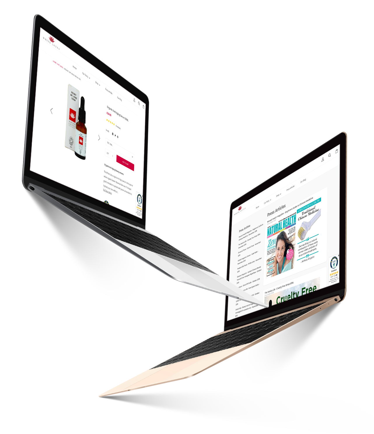 medical Shopify development screenshot