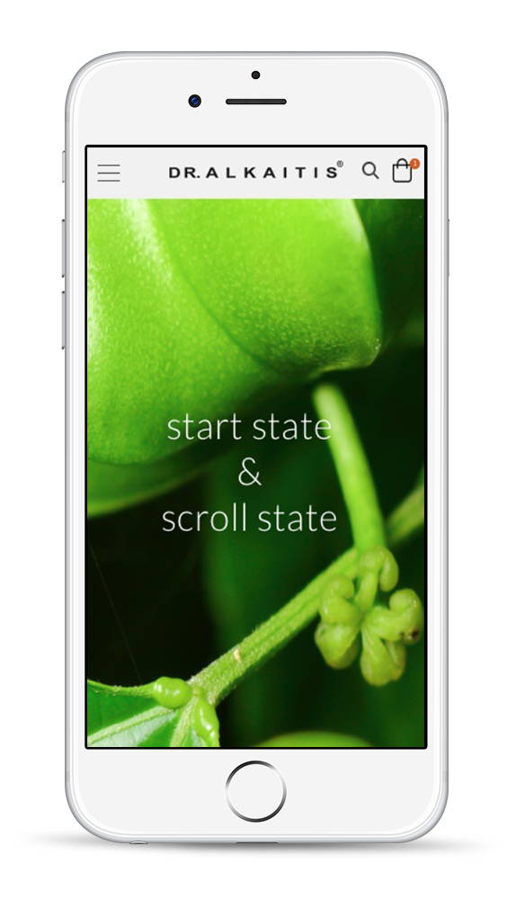 shopify skincare theme design mockups