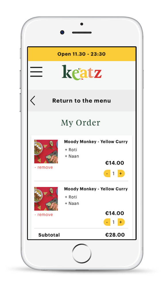 shopify food delivery theme