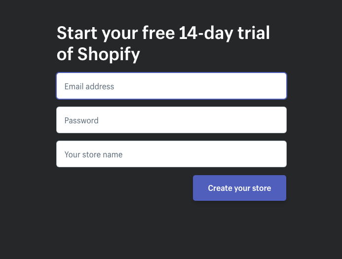 SHOPIFY FREE TRIAL EXTENDED 14 DAYS