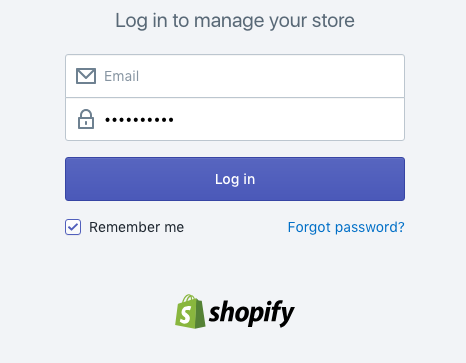 How to Login to your Shopify Site